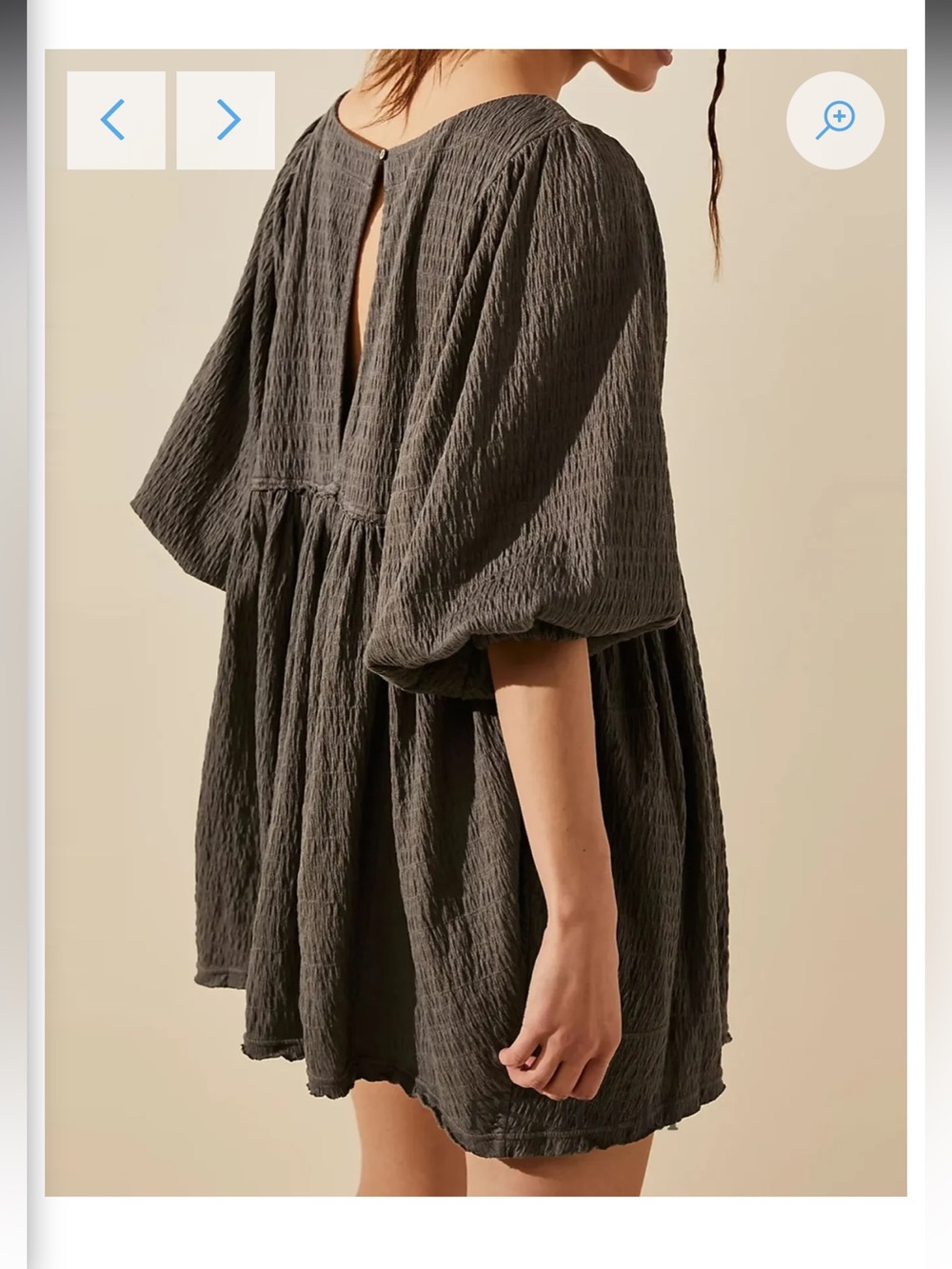 Free People Beach Get Obsessed Babydoll Tunic